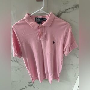 Ralph Lauren Pink Polo Shirt for Men